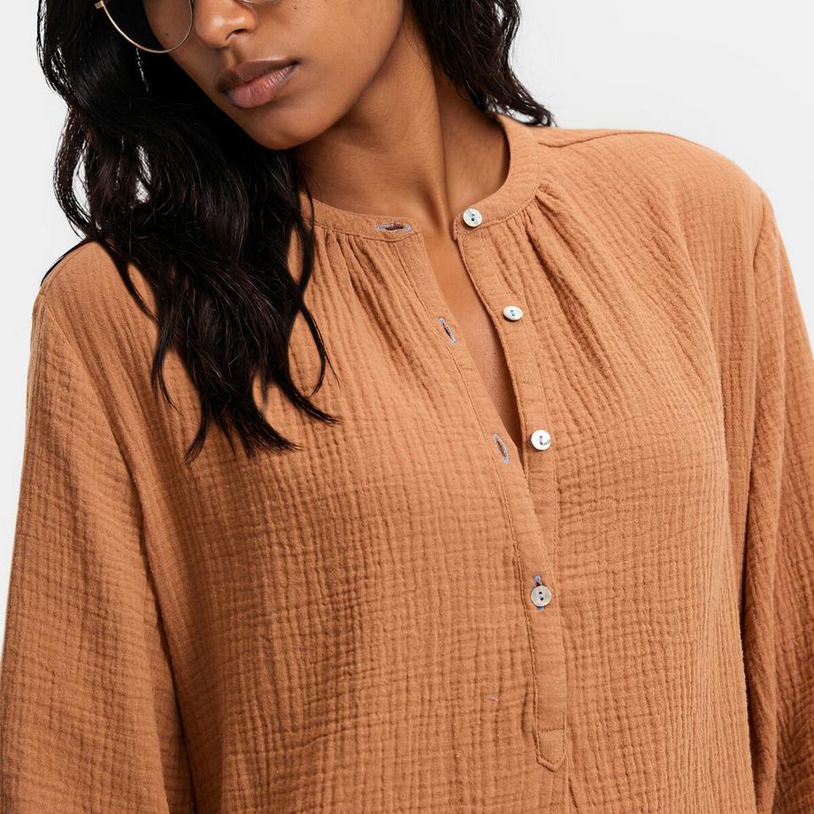 La Redoute Collections Chemise de Nuit Mousseline de Coton  