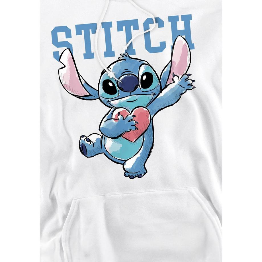Lilo & Stitch Clutching Hearts Felpa con cappuccio  