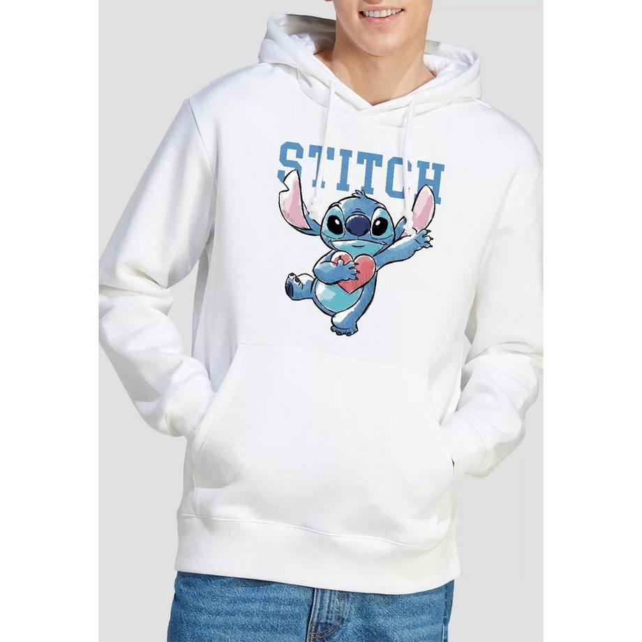 Lilo & Stitch Clutching Hearts Felpa con cappuccio  