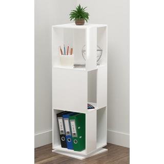 VCM Holz Stand Regal Büroregal Aktenregal Bücherregal drehbar Rondell Stifta XL  