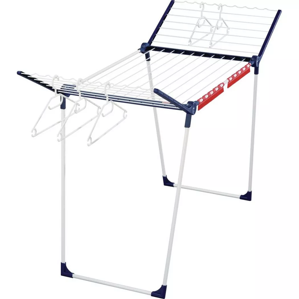 Leifheit Wäscheständer "Pegasus 200 Solid" inkl. 2 Kleinteilehalter