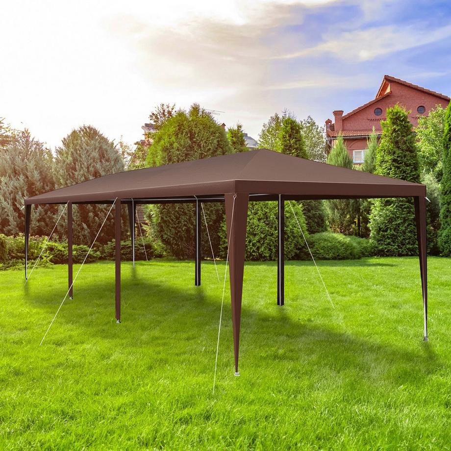 Tectake Padiglione Almchalet In 2 misure, con sistema ad incastro  