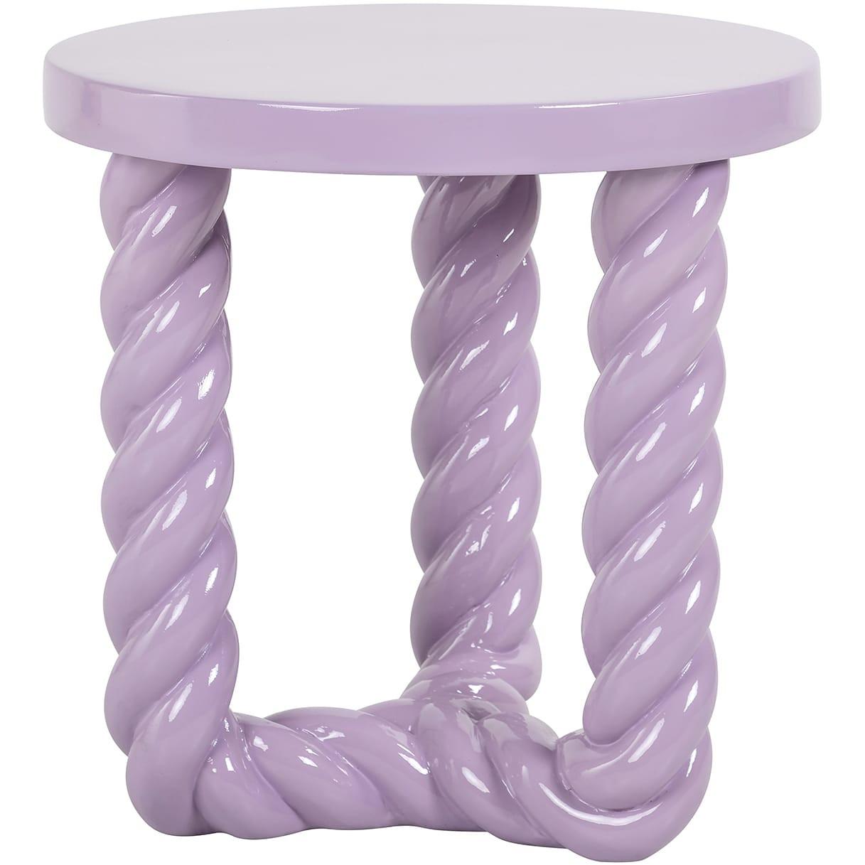 mutoni Table d'appoint Rosly violette  