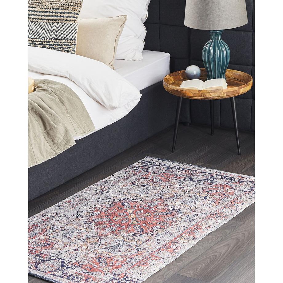 Beliani Teppich aus Polyester Retro KORGAN  