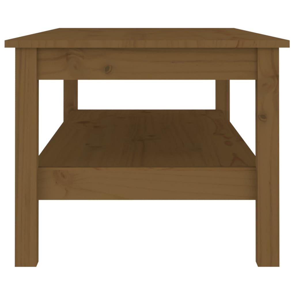 VidaXL Table basse bois de pin  