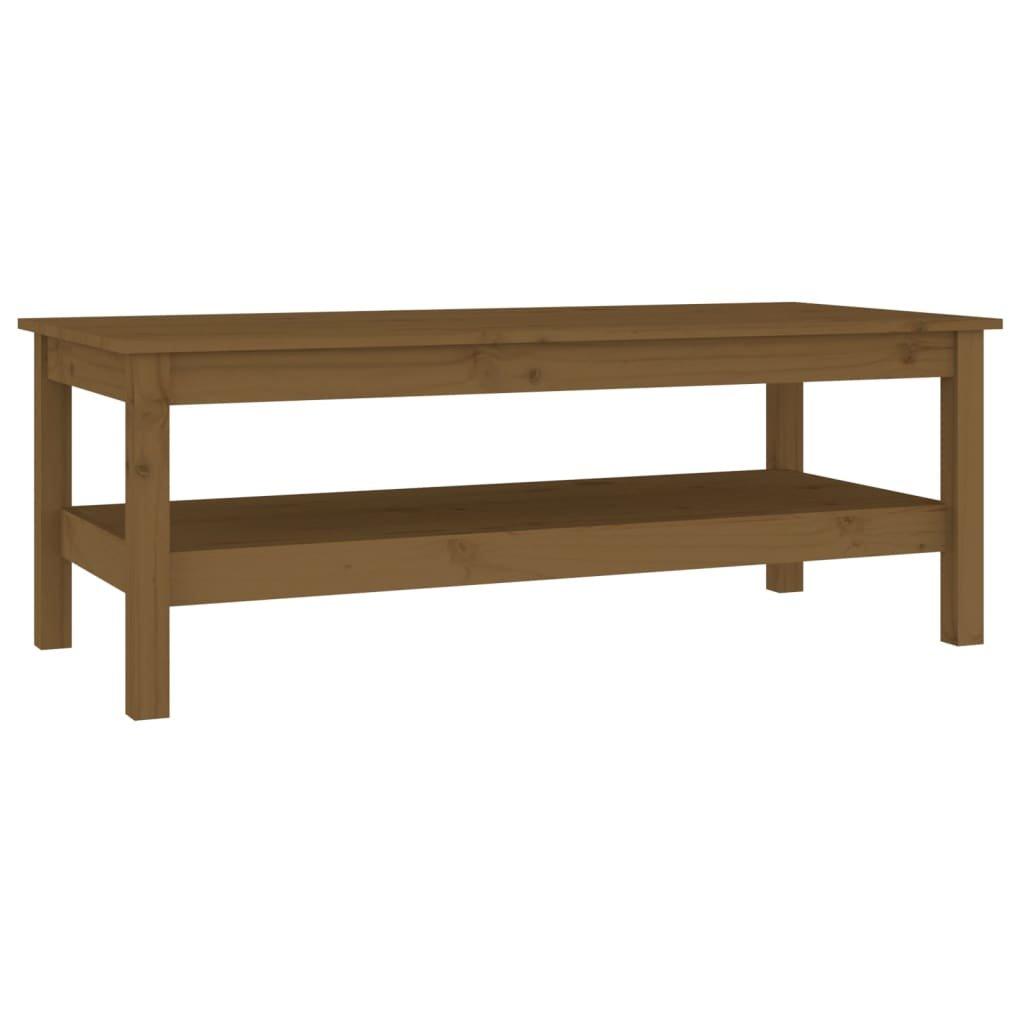 VidaXL Table basse bois de pin  