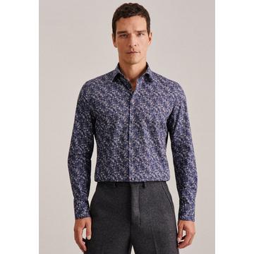 Chemise Business Shaped Fit Manche longue Imprimé