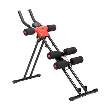 Macchina per lo stomaco pieghevole con guida per esercizi