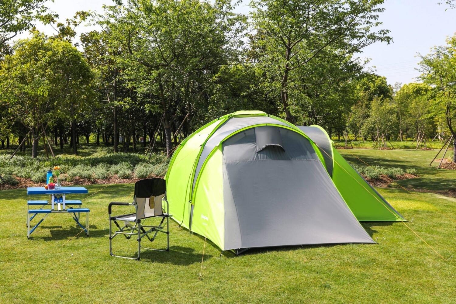 Kingcamp  Tenda da campeggio familiare per 6 persone - modello Lucca 