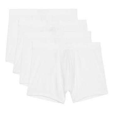 Iconic Rib Bio Coton lot de 4 - boxers