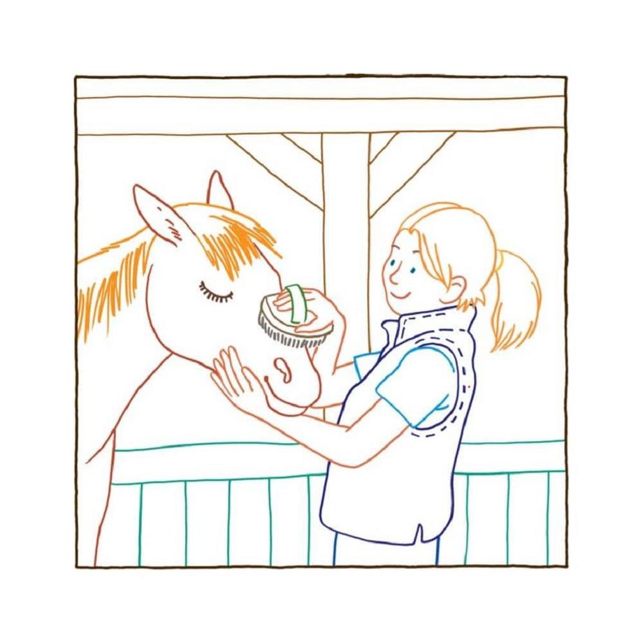 Frech  Zauberpapier Malbuch Pferde 