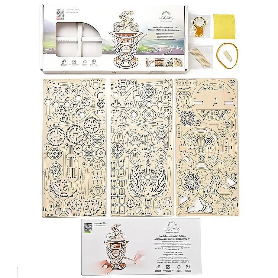 UGEARS  Automaton Radfahrer (189Teile) 