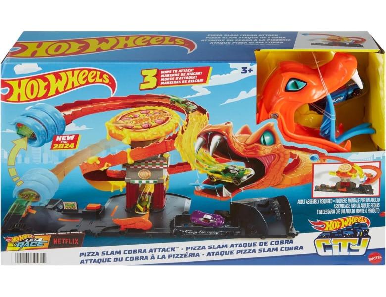 Hot Wheels  City Kobra-Attacke auf die Pizzeria 