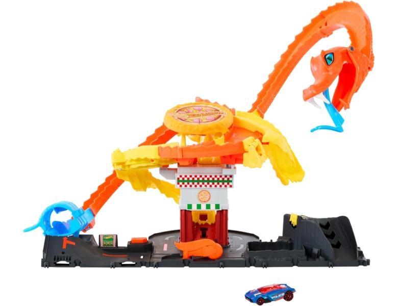 Hot Wheels  City Kobra-Attacke auf die Pizzeria 