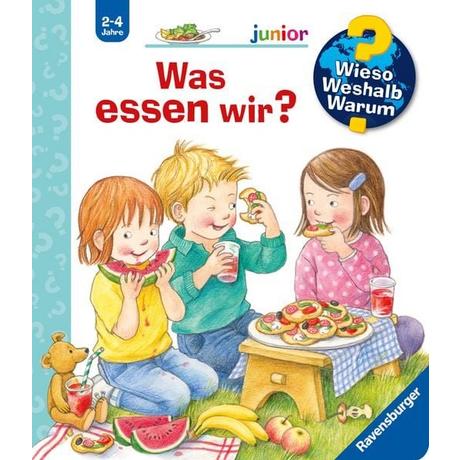 Wieso? Weshalb? Warum? Was essen wir? (Nr.53) Rübel, Doris; Rübel, Doris (Illustrationen) Copertina rigida 