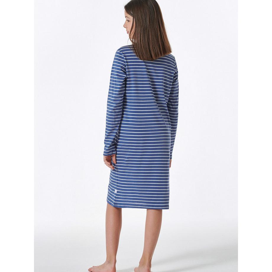 Schiesser Horse World Camicia da notte a righe  