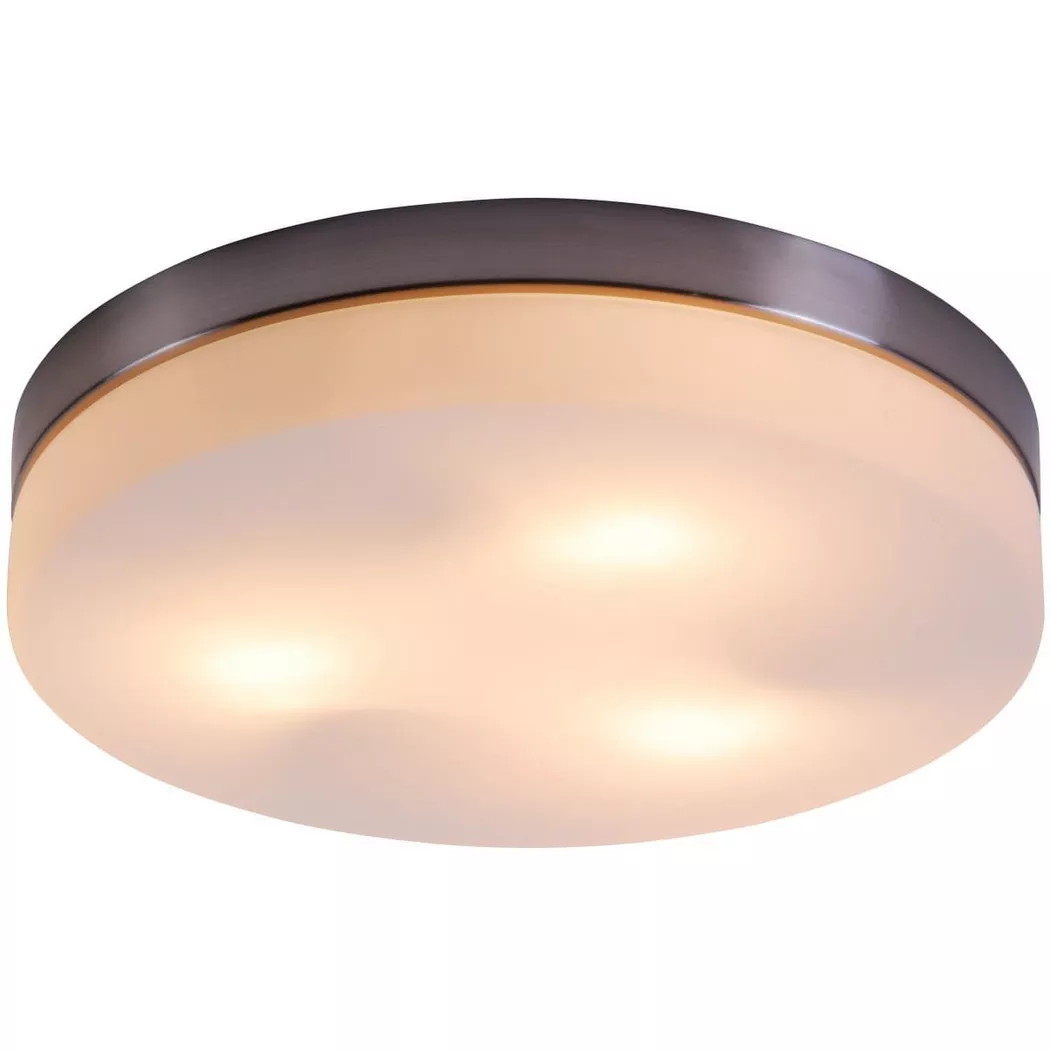 mutoni – Deckenleuchte Opal 30x30x7, One Size, Silber