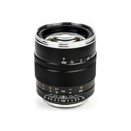 Zhongyi Mitakon  ZhongYi Optics Mitakon Speedmaster 50mm f/0.95 III MILC Nero 