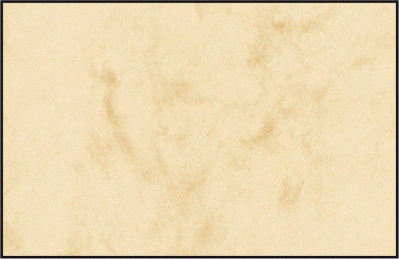 Sigel SIGEL Visitenkarten 85x55mm DP744 beige, 225g 100 Stück  