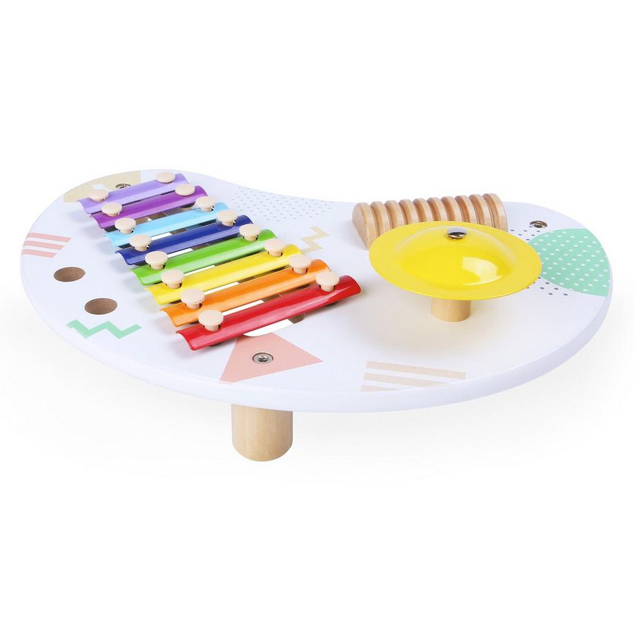 B2X  Table avec instruments, table musicale, cymbales +18m ECOTOYS 