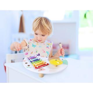 B2X  Tisch mit Instrumenten, Musiktisch, Becken +18m ECOTOYS 