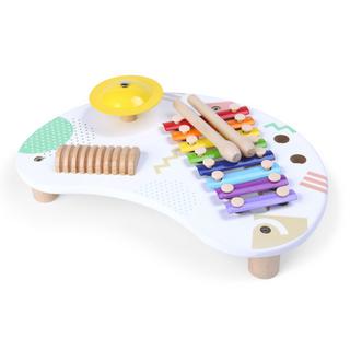 B2X  Tisch mit Instrumenten, Musiktisch, Becken +18m ECOTOYS 