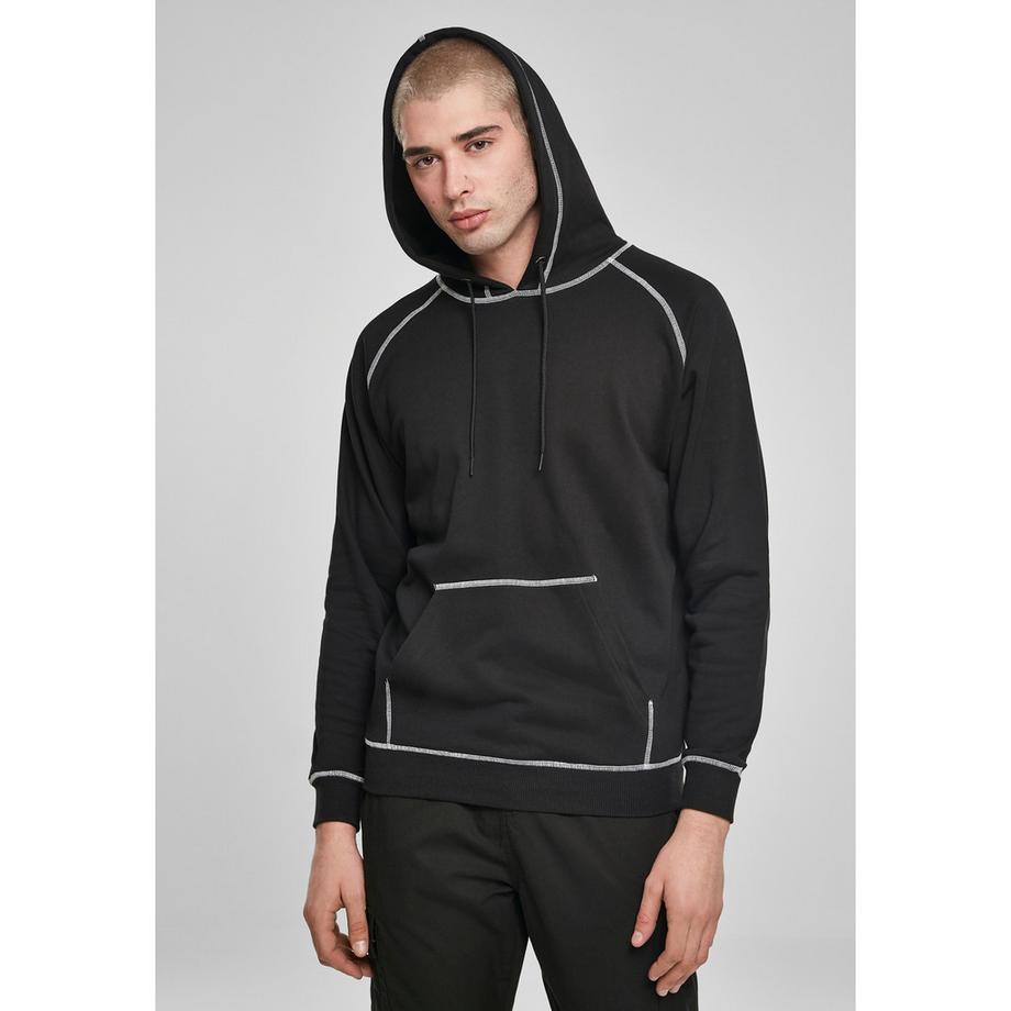 sweatshirt à capuche urban cassics contrast stitching