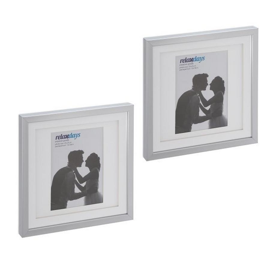 Northix Bilderrahmen 25x25 cm 2er Set  