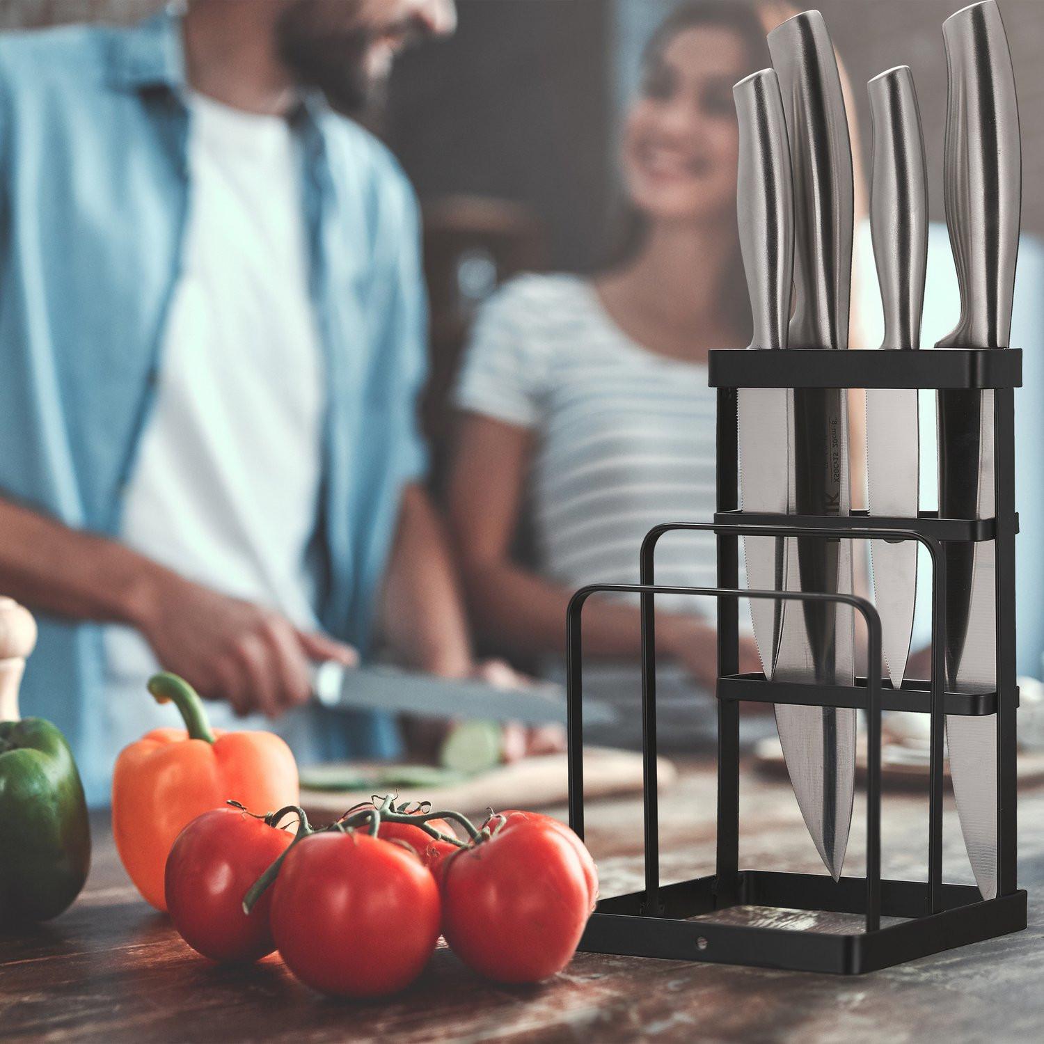 B2X Halter für Messer und Schneidebretter  