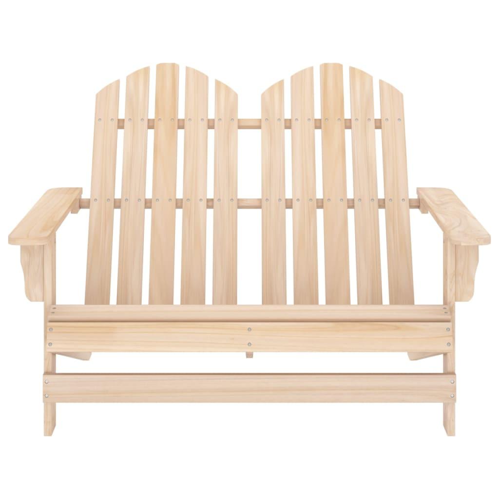 VidaXL Chaise de jardin bois  