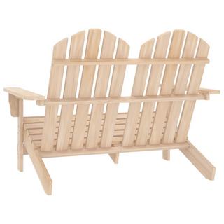 VidaXL Chaise de jardin bois  