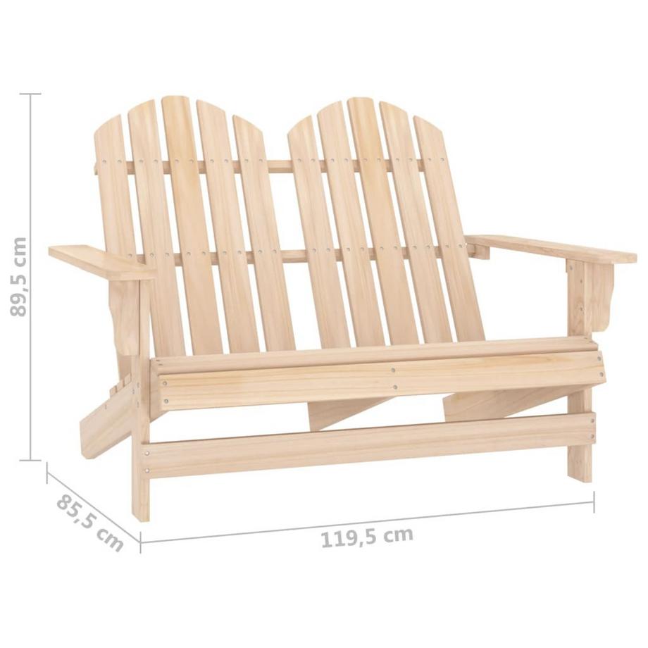 VidaXL Gartenstuhl holz  