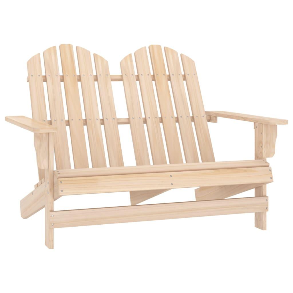 VidaXL Chaise de jardin bois  