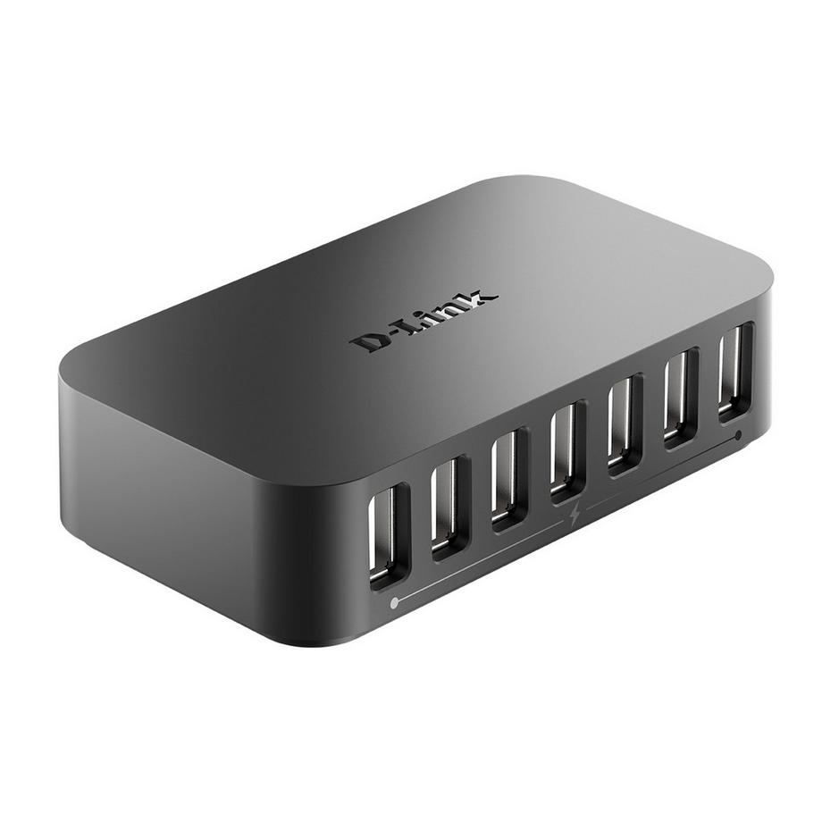 D-Link  7-PORT USB 2.0 HUB 7X A-PORT / 1X B-PORT 