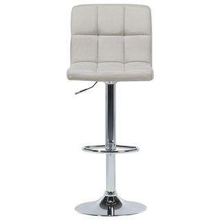 Beliani Set mit 2 Barstühlen aus Stoff Modern MARION  