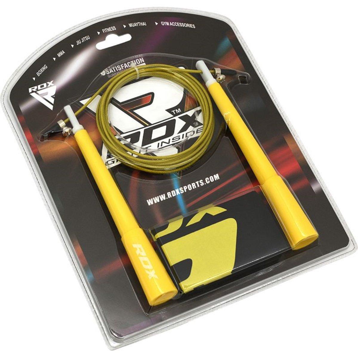 RDX SPORTS  RDX C8 Verstellbar Springseil mit PVC Ummantelung 