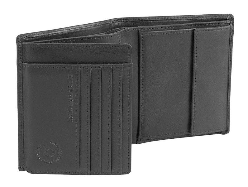 BUGATTI Romano RFID Hochformatbörse mit Klappe  