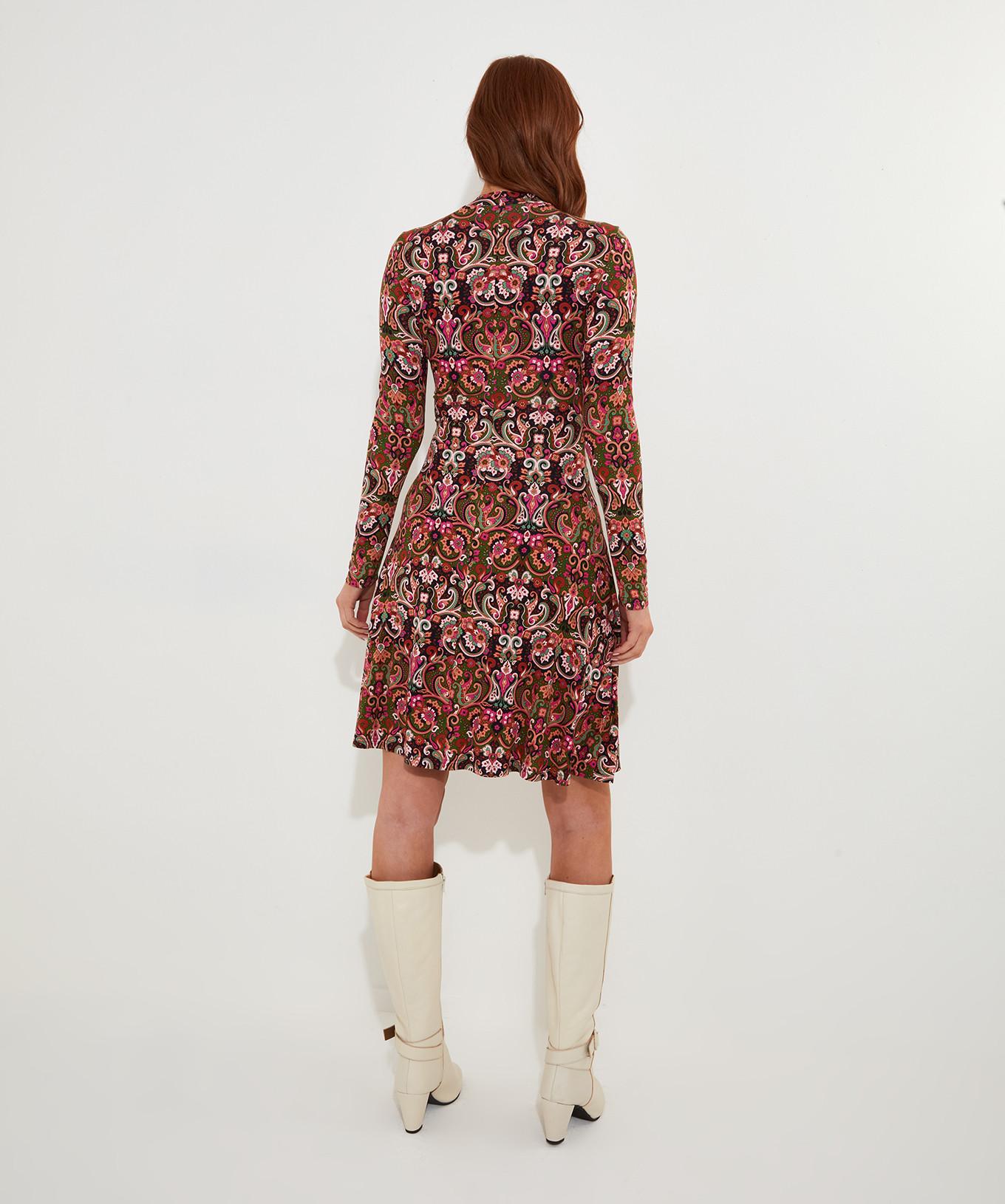 Joe Browns  Boho-Minikleid aus Jersey mit hohem Halsausschnitt 