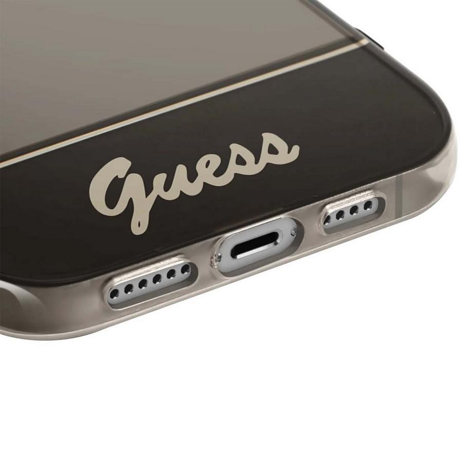 GUESS  Hülle iPhone 14 Colors mit Perlenkette 