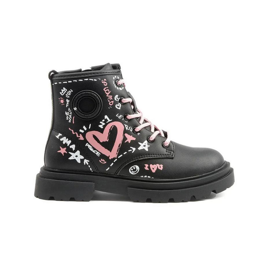 Primigi Camden Graffiti Print Bottines à Lacets  