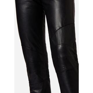 RICANO  Pantaloni in pelle da donna Donna, con elementi da biker 