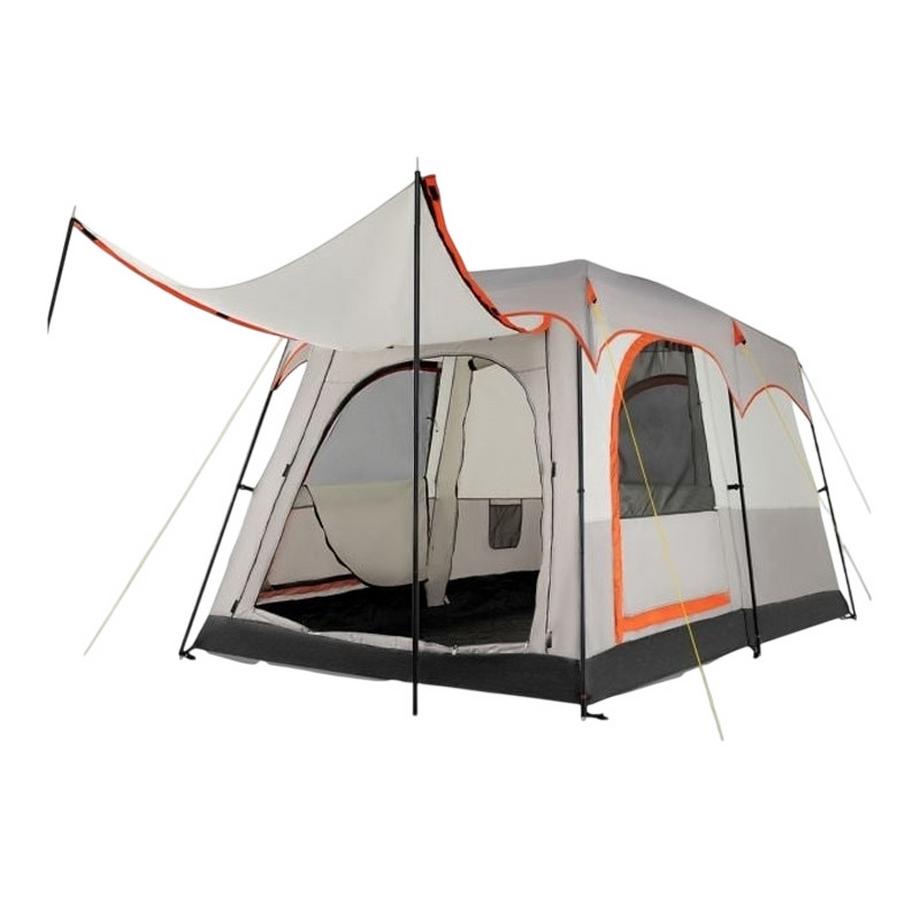 Tente de camping 6 personnes, 2 chambres