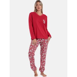 Admas  Romantic Pigiama pantaloni top maniche lunghe Winter 