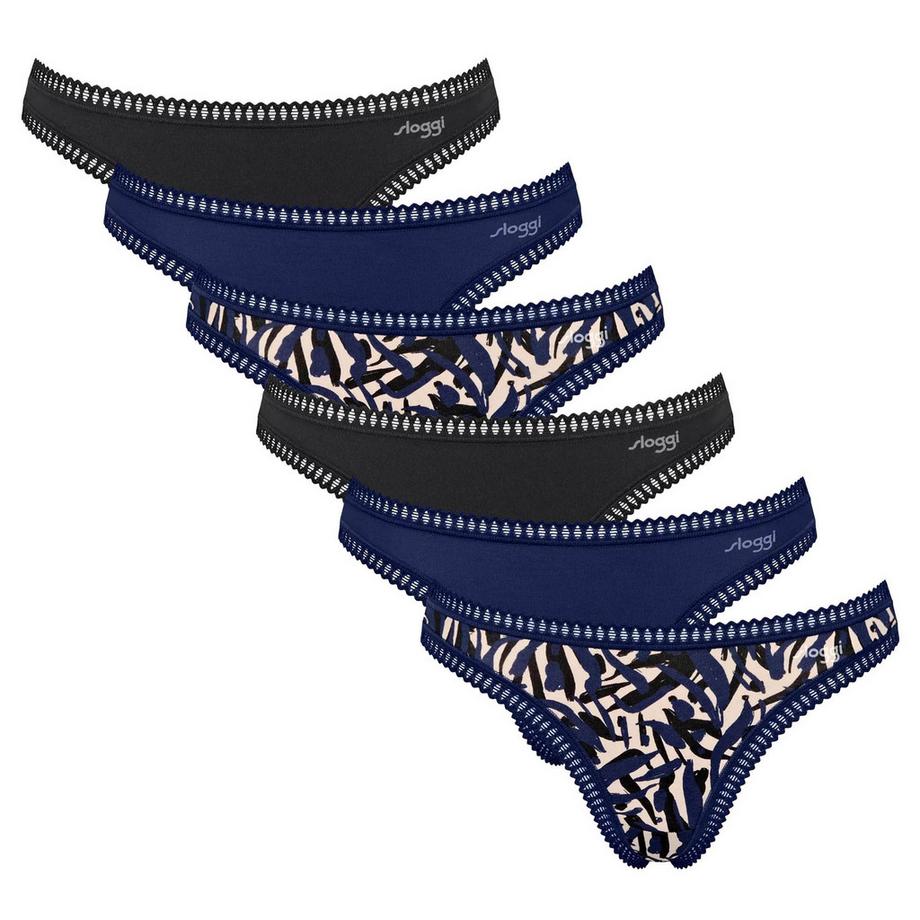Corda Donne Confezione da 6 Vestibilità confortevole-GO Crush String C6P