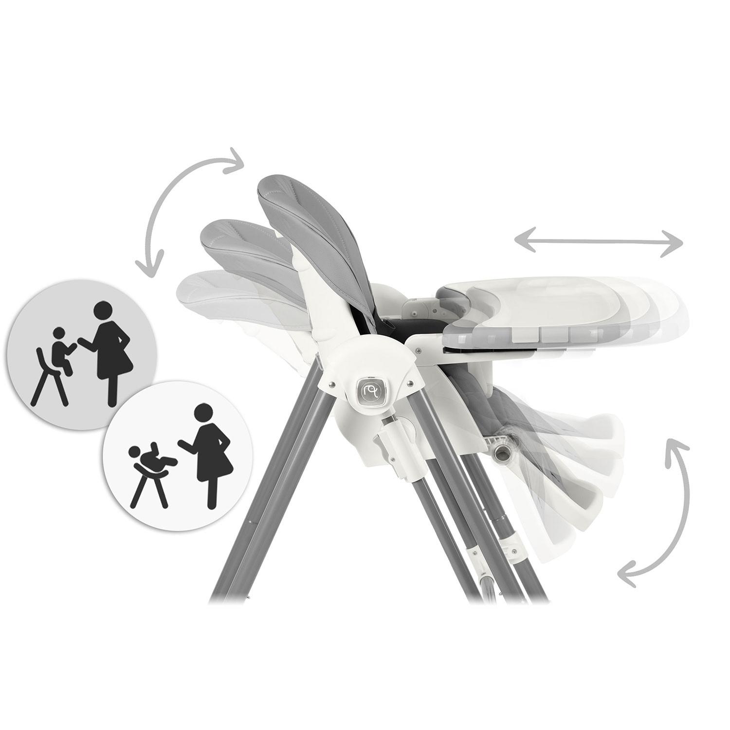 B2X  Seggiolone Nukido Elite, grigio 