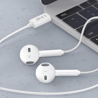 Avizar  USB-C Kopfhörer 1.2m LinQ Weiß 