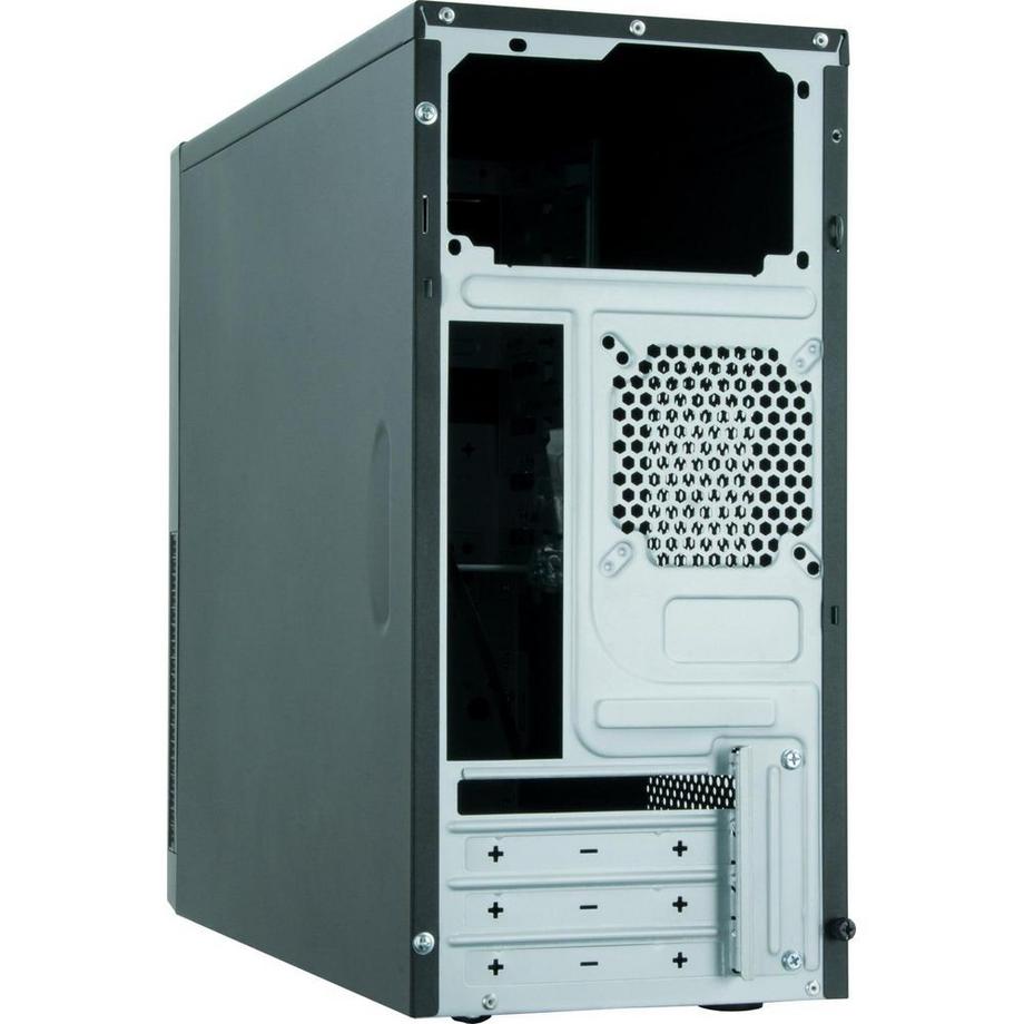 CHIEFTEC  mATX Gehäuse HO-11B-350GPB, black (Midi Tower) 
