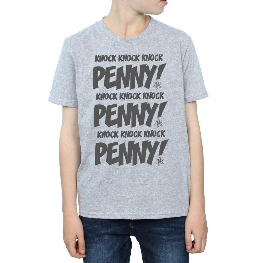 The Big Bang Theory  Knock Knock Penny TShirt 