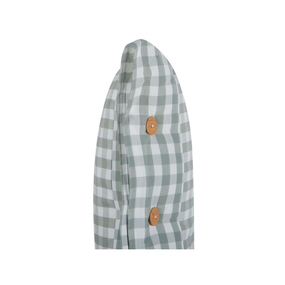 Beliani Dekokissen 2er Set aus Polyester Landhausstil TALYA  