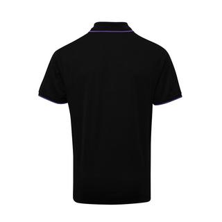 PREMIER  Kontrast Coolchecker Polo Shirt 